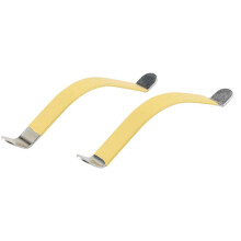 2-piece metal string cleaning set, luthier tool for cleaning the neck