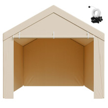 Bâche pour Abri Voiture - DUOKU - SXYQCPBB12X20 - 6 x 3 m - Imperméable - Résistante aux UV