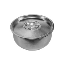 Éraflure ergonomique de la cuvette 600ml de-Couleur titane
