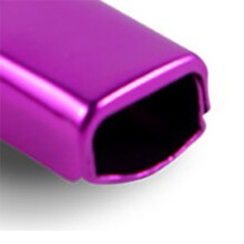 Tragbarer Metall-Kazoo Mini-Flöte für Anfänger, 12x2cm, Silber