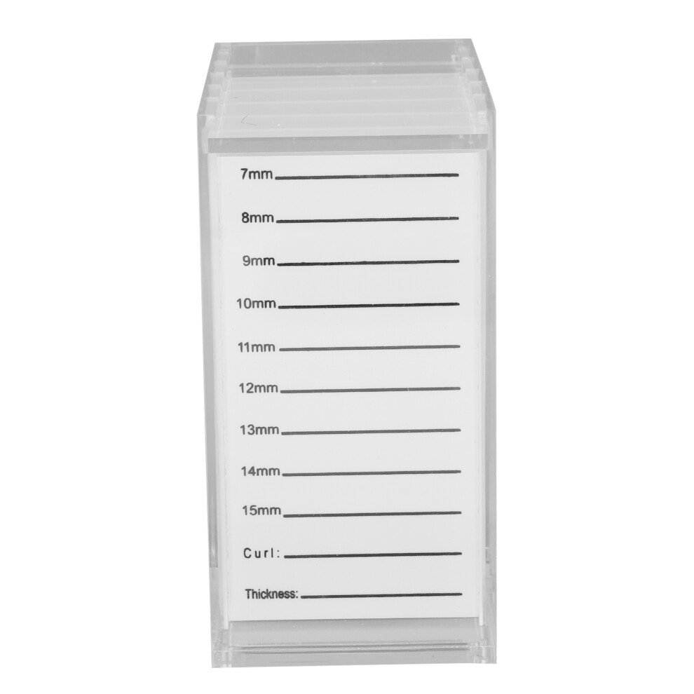 Eyelash Storage Box 5 Layers Clear Acrylic Lash Case for Makeup Organization