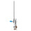 Διπλός σφιγκτήρας φιάλης χημικών, αντιδιαβρωτικός ανοξείδωτος χάλυβας που 4