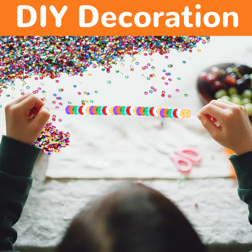 Βασικά είδη για κέντημα DIY, επίπεδες χάντρες σε διάφορα χρώματα, χαλαρές πούλιες 1