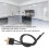 2 pezzi interruttore termostatico KSD301 impermeabile, switch di controllo termico in rame M4 3