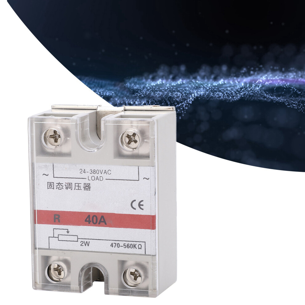 Solid State Voltage Regulator 40A 24-380Vac High Efficiency Metal Construction 4641372044634