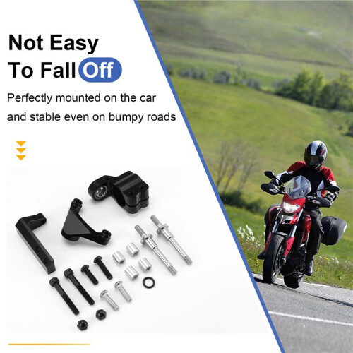Motorcycle Damper Steering Stabilizer Mount  Bracket for  Hypermotard 939 SP Hyperstrada 821 939 2