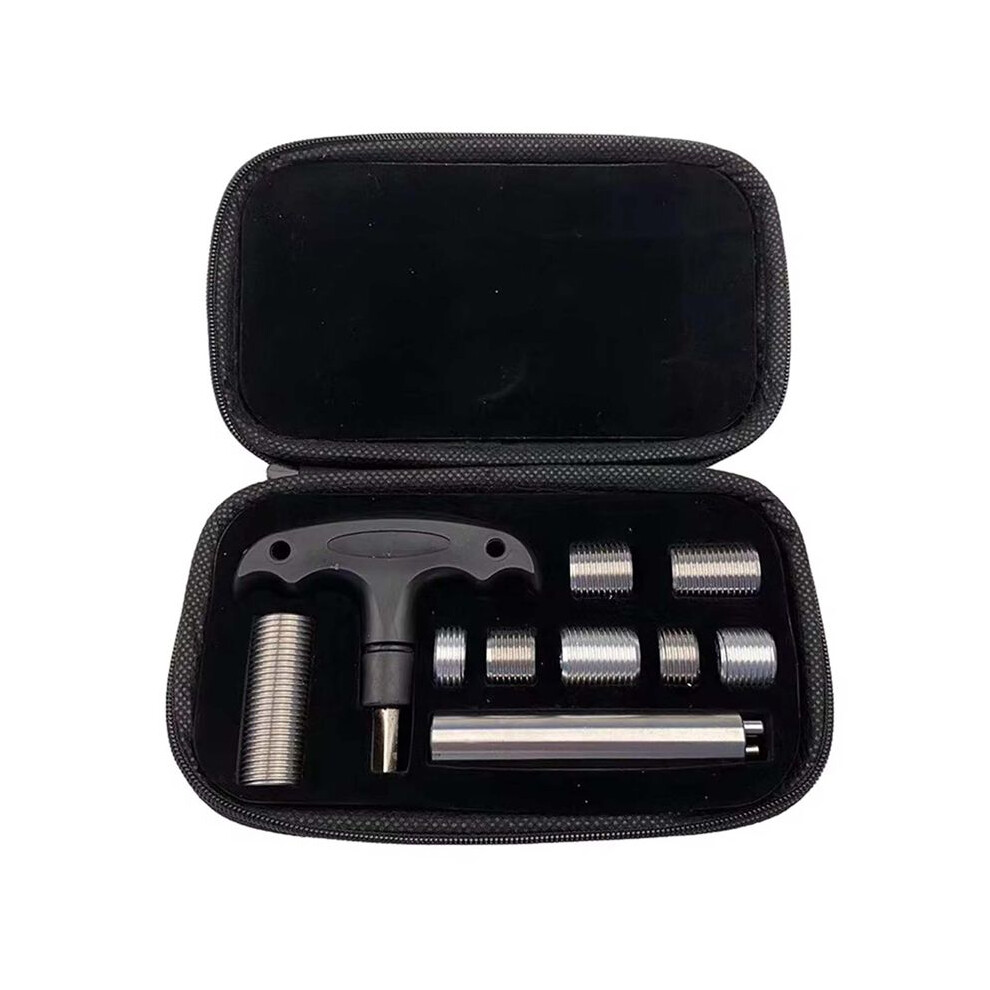 Pool Cue Weight Bolts Kit, 8 Weight Bolts & Tool With Detachable Handle & Lever,Portable Tool For Pool Billiard Cues 6031431270612