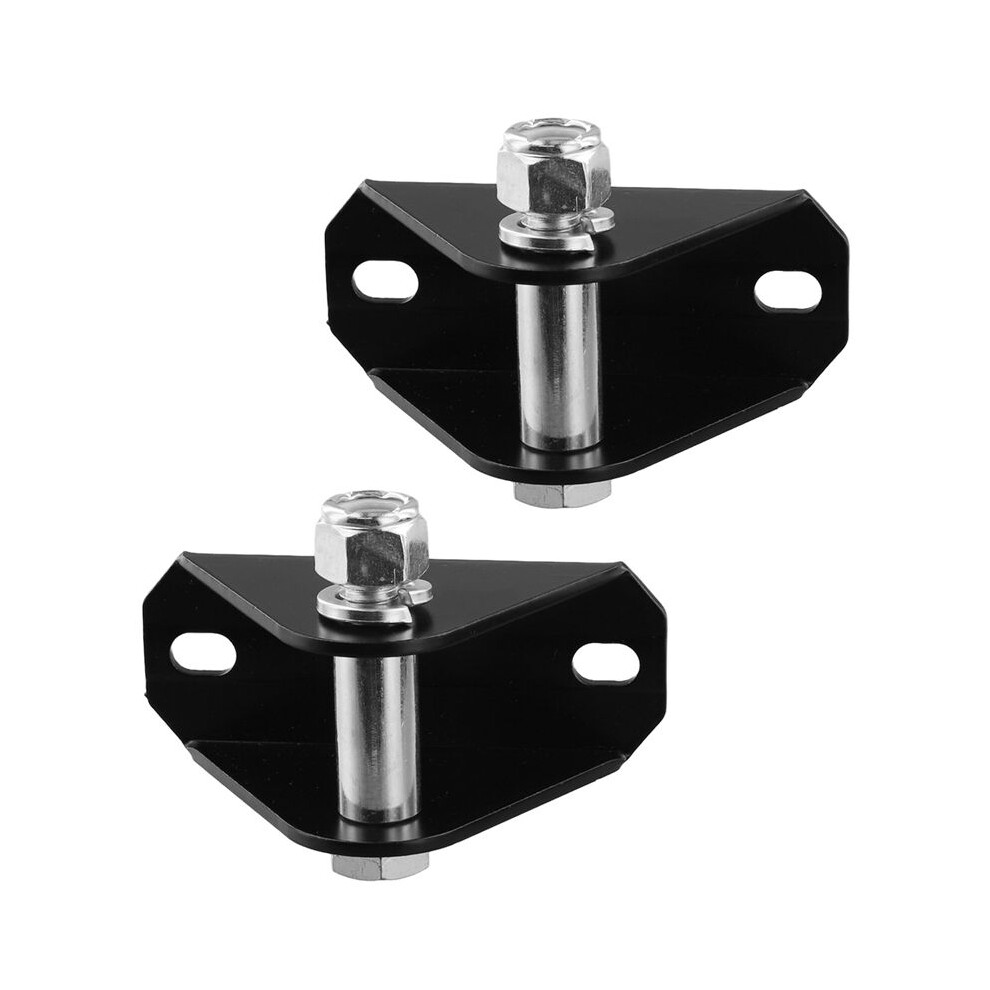 2Pcs Rear Upper Shock Bar Pin Eliminator Kit For Tj Xj Zj Lj 1984-2006 1204800 Black 6033087264892