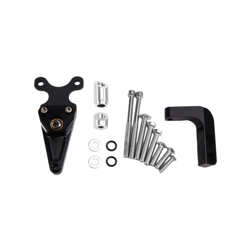 Motorcycle Steering Stabilizer Bracket Kit For Cbr650r Cbr 650R 2019-2024 Damper Mounting Bracket Kit Black 4761068287111