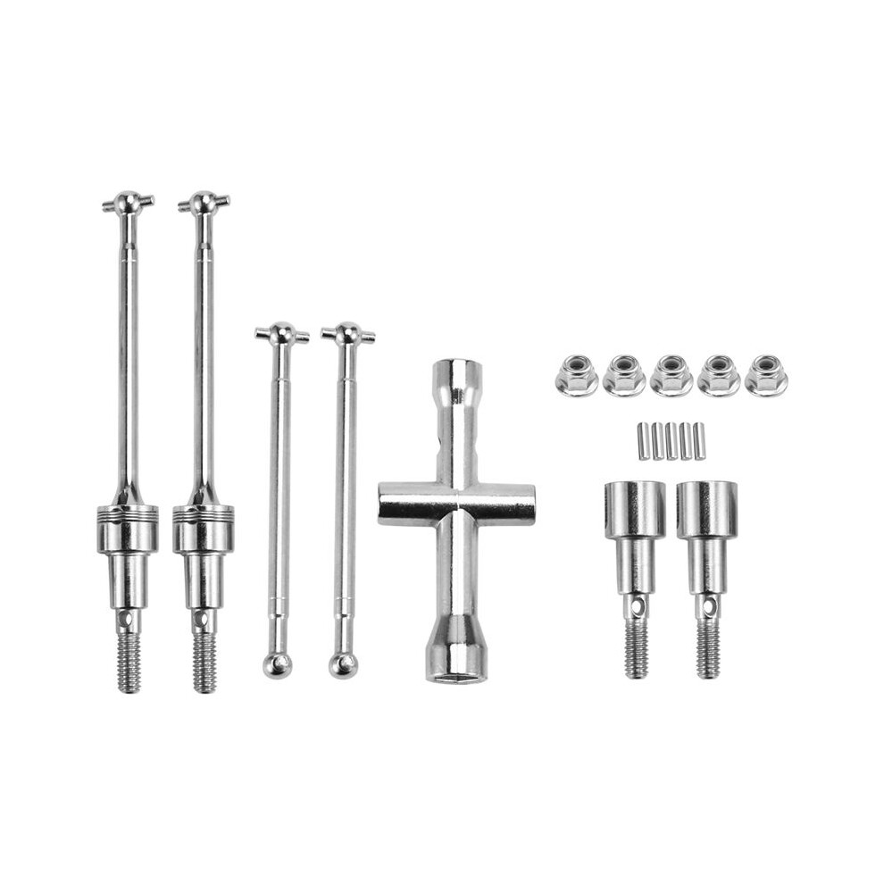 Front And Rear Drive Shaft Cvd Dogbone Kits Set For 1/16 Scy Brushless 16101 16102 16103 Pro 201 16101-6312 6033259186427