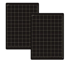 2Pcs 9inch W 12.5inch L Magnetic Cutting Shim Grid Magnetic Shim Embossing Machine Die Pads Magnetic Shim for Die Cutter