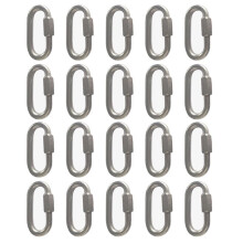 304 Stainless Steel Connecting Ring, Quick Chain Connecting Ring, Runway Climbing Carabiner, Insurance Buckle M5