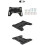 Engine Adjustable Motor Plate Adapter Bracket for  Bike  212cc  CT100U CC100X Baja Graffiti Bug BD3 4