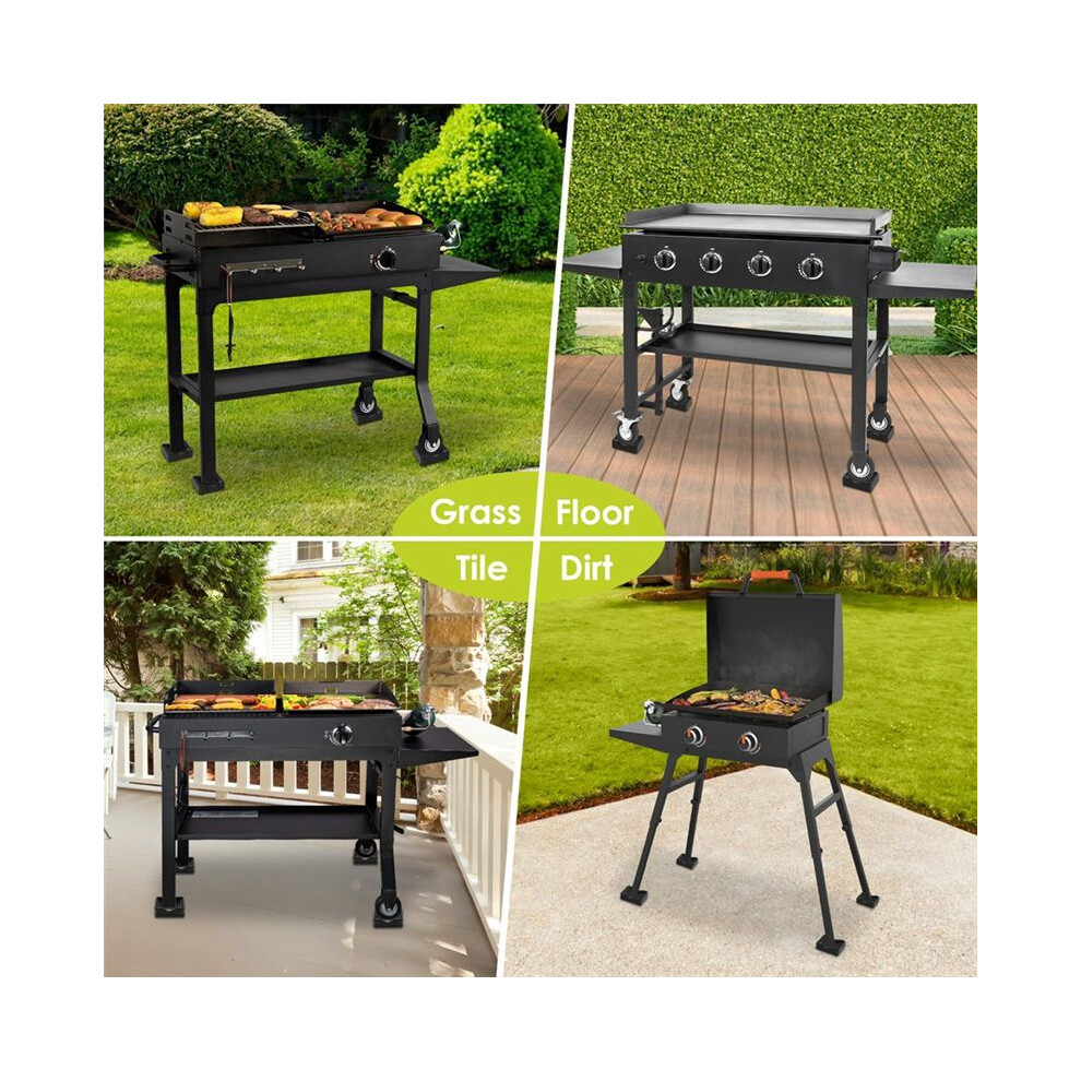 4 Pack Grill Levelers Leveling Kit, Griddle Leveling Shims Kit For Most Grills Effortless Leveling 6031670000681