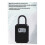4Digit Code Box Wall-Mounted Password Key Box No-Drilling Required Decorative Home Use Construction Site Entrance Lock B 4