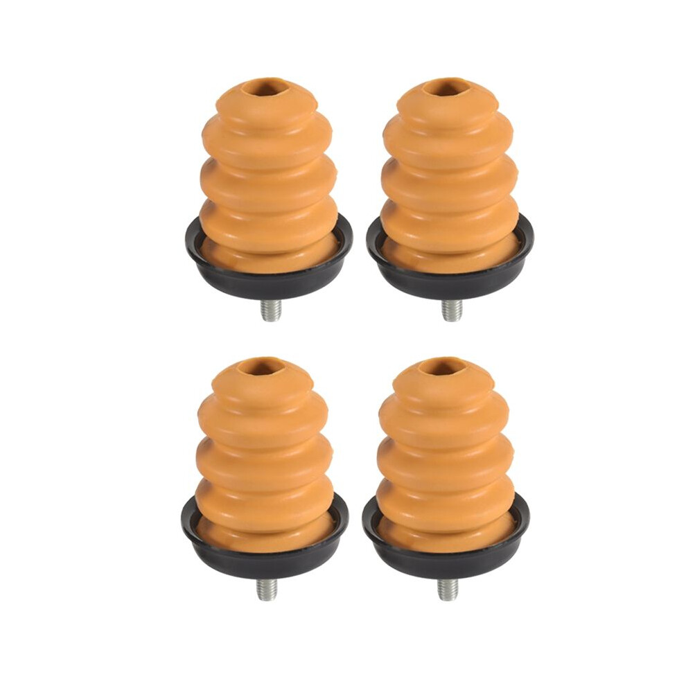 4Pcs Car Rear Frame Leaf Spring Bumper Bump Stop 15712438 523-049 For Silverado 1500 1999-2006 Sierra 6033112468387