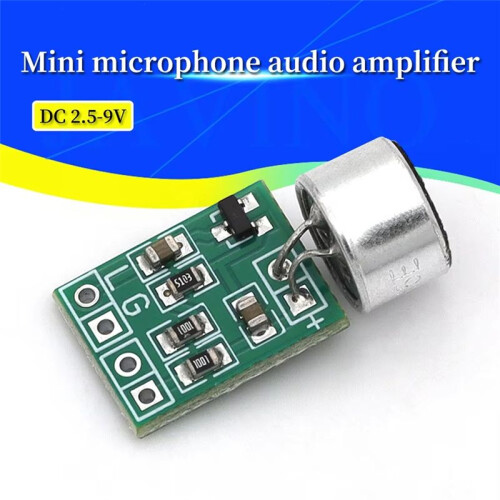 10 Stuks -Microfoon Audioversterkermodule Luidsprekerprintplaat  2,5-9V Microfoonaccessoires 2