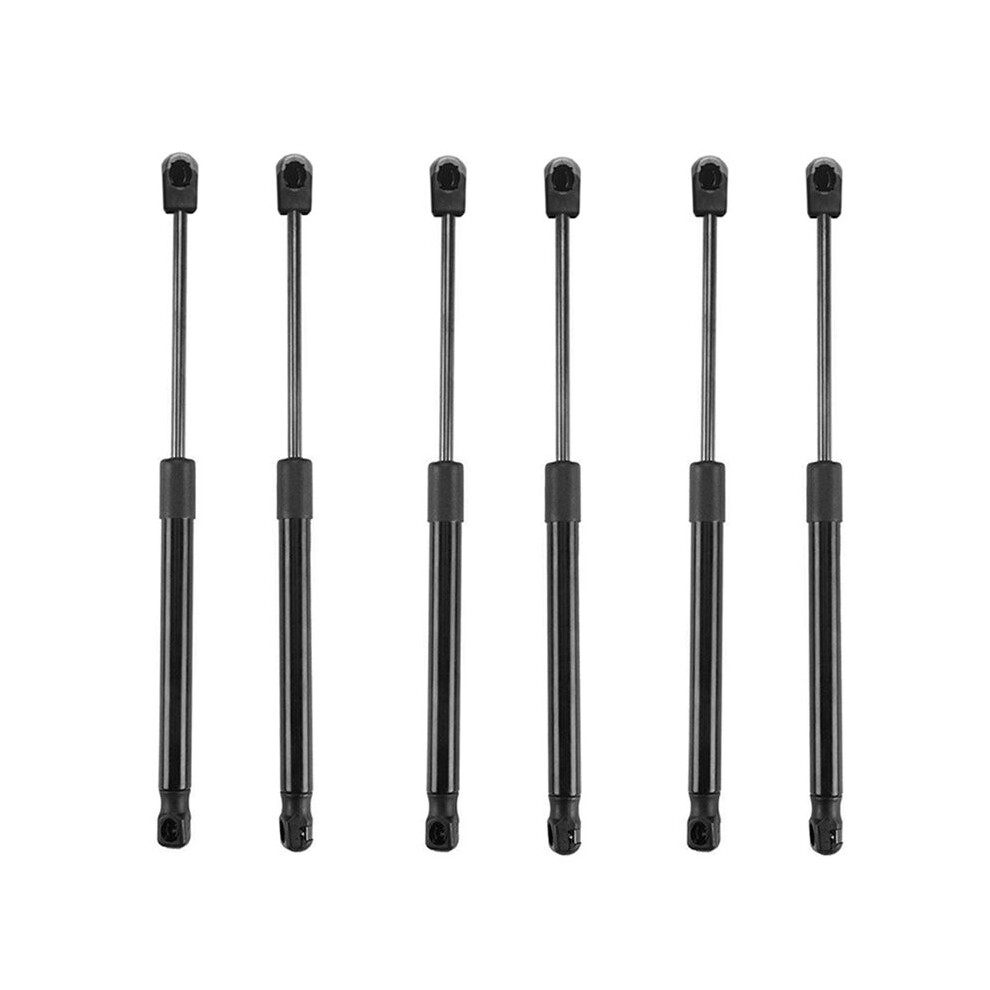 6Pcs Car Front Hood Lift Supports Struts For Sonata 2015 2016 2017 Part Number:81171-C1000 81161-C1000 Black 6032037780574