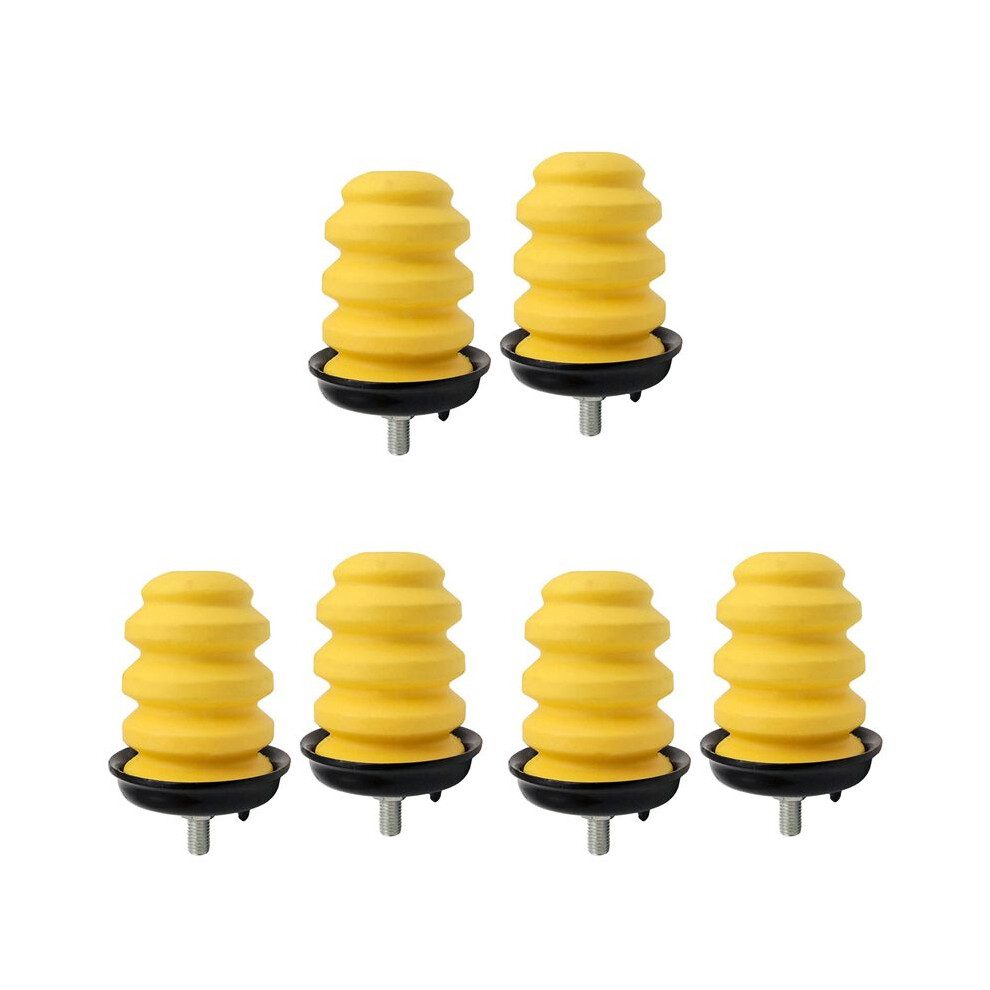 3X Car Rear Suspension Frame Axle Rubber Leaf Spring Bumper Bump Stop 15712438 For 1999-2006 Silverado 1500 Hd 523-049 6032593299633