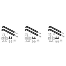 6Pcs Rear Tailgate Lift Support Sturts Spring Dampers Rear Door Slow Down Strut for Ranger PX 2011-2017