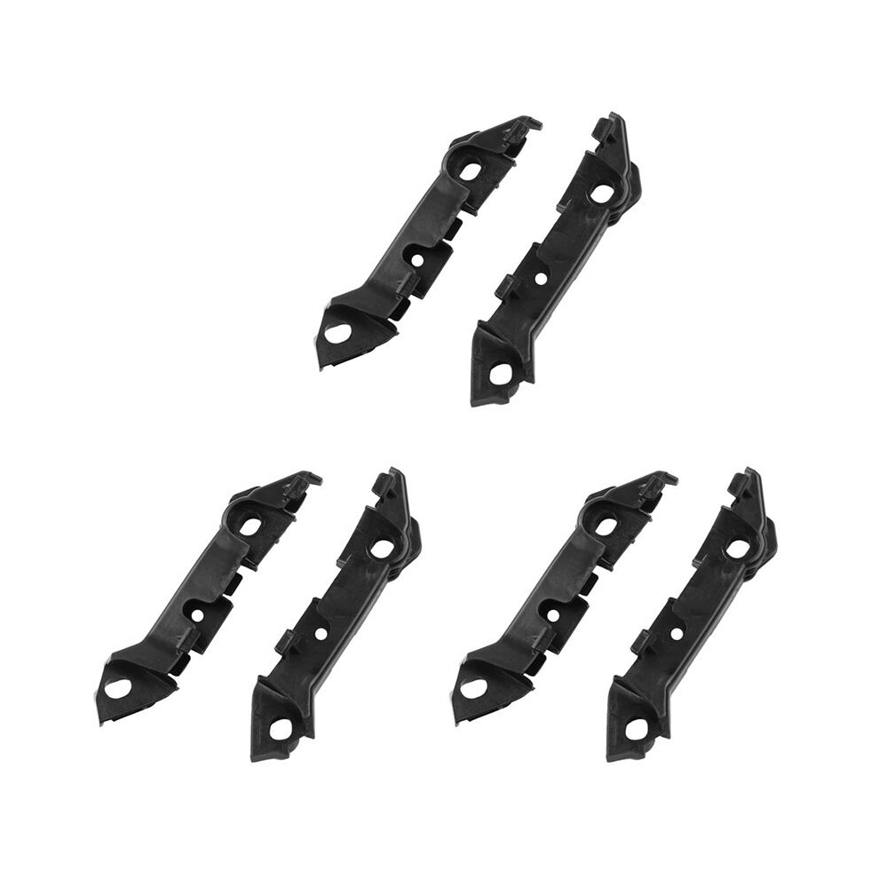 3Pair Front Bumper Mounting Rail Bracket 2058850821 2058850921 Fit For C Class W205 2014 6031132069256