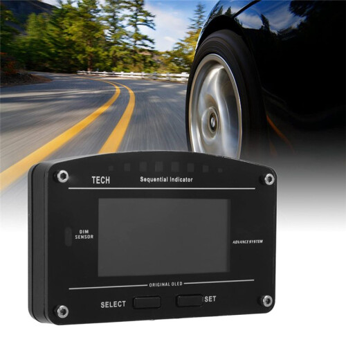 Multi-Function Race Dash Panels OLED Display Dashboard OBDll  Connection 11000RPM Racing Gauge 2