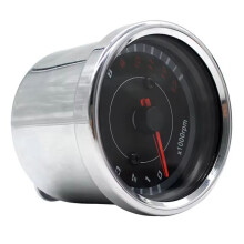 12V Motorrad-Drehzahlmesser mit LED-Hintergrundbeleuchtung 1000 U/Min Analoger Drehzahlmesser Drehzahlmesser Motorrad-Tachoanzeige