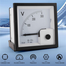 72-L6 Voltmeter 300 V Zeigertyp Spannungsmesser Mechanischer Header Zeigermesser Generatorsatzteil
