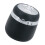 Mini-Keramik-Autoascher mit LED-Licht, Silber, N18A 7