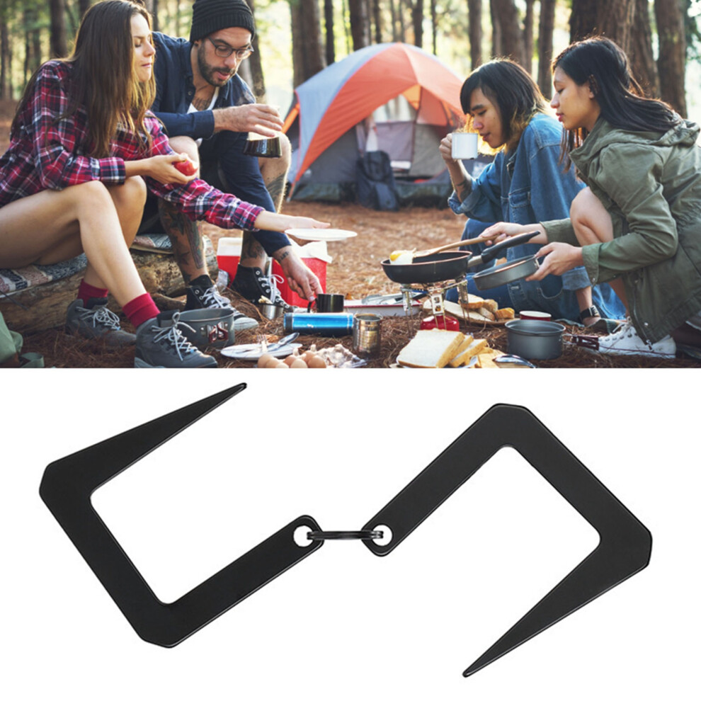 Stainless Steel S-Shape Dual Way Hanging Hook For Camping & Bbq 8761372047780