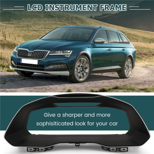 Car Virtual Cockpit LCD Digital Instrument Panel LCD Instrument Frame for  Superb 1