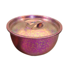 Modern Style 600ml Metal Bowl Odor Resistant Kitchens-Purple