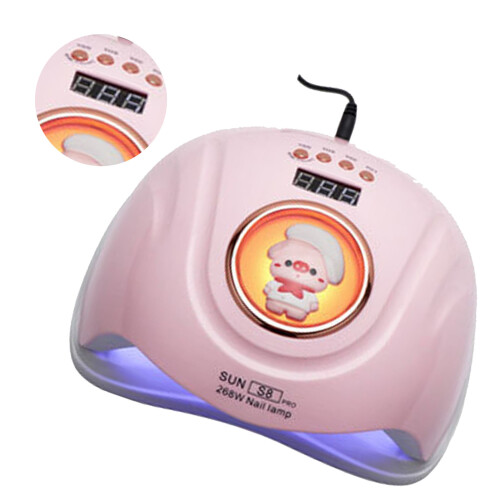UV Nägelgel-Lampe 268W, 4 Timer, LED mit 57 Chips, Intelligenter Sensor 2