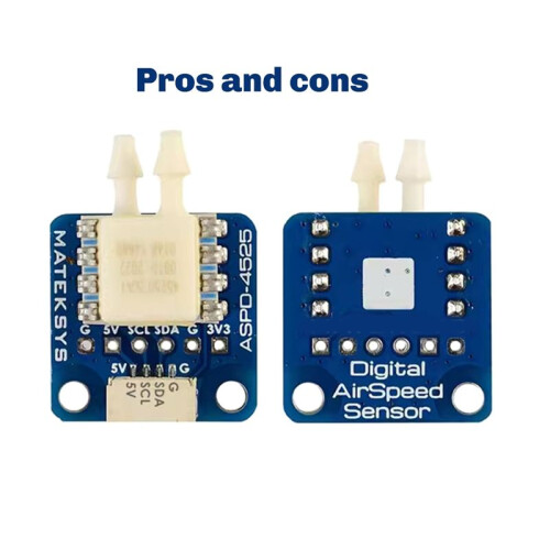 ASPD-4525 Digital Airspeed Sensor 4-6V  for F405/F411/F722-Wing Flight Controller RC FPV Racing Drone 2