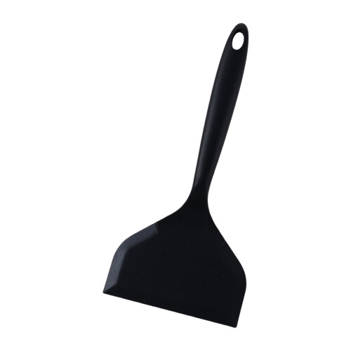 Extra Wide Flexible Kitchen Spatula For Tamagoyaki Steak-Black