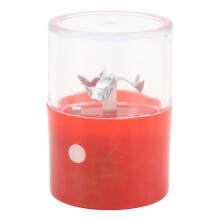 Portable USB Rechargeable Electric Spice Grinder 68x50mm Red