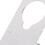 Ear Model Soft Silicone Clear Structure for Piercing Practice Dark Skin 10cm 6