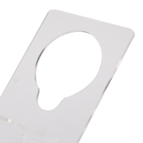 Ear Model Soft Silicone Clear Structure for Piercing Practice Dark Skin 10cm 1