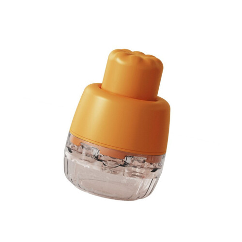 7 Simultaneous Holes Ergonomic Press-Transparent yellow