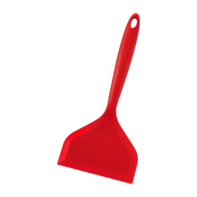 Food Grade Silicone Turner With Wide Mouth Perfect For-Red