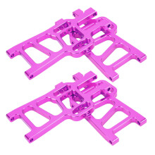4 Pcs Purple Aluminum Suspension Arms for 1/10 RC Car 94111