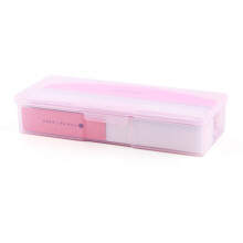 Durable Hard Plastic Personal Tool Box, Professional Manicurist's Transparent Storage Case For Stylish Organization Of Large Capacity Nail Art