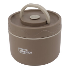 Thermo-Bento-Box aus Edelstahl 304, mit guter Abdichtung dank Silikondichtung und Wärmespeichertechnologie, isoliertes Lunchbox-Set für