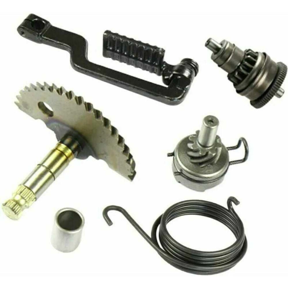 Kick Start Gear Shaft, Superior Starter Set For Atvs, Go Karts, And Mopeds, Ensuring Reliable Start-Ups 9173940447387