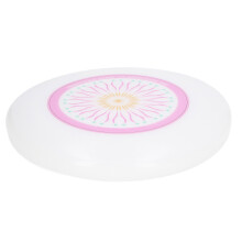 Luminous Pink Flying Disc 27.5cm Portable Outdoor Sports for Beach & Camping