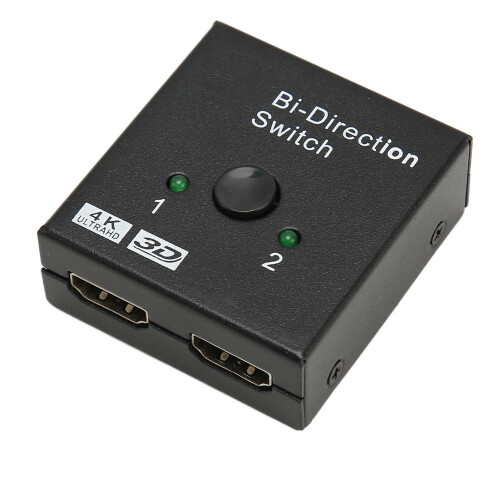 Διακόπτης HDMI, επιλογέας διπλής κατεύθυνσης Plug and Play με Ultra HD για τις ανάγκες 1