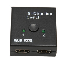 Διακόπτης HDMI, επιλογέας διπλής κατεύθυνσης Plug and Play με Ultra HD για τις ανάγκες