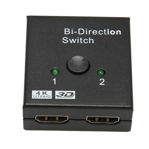 Διακόπτης HDMI, επιλογέας διπλής κατεύθυνσης Plug and Play με Ultra HD για τις ανάγκες