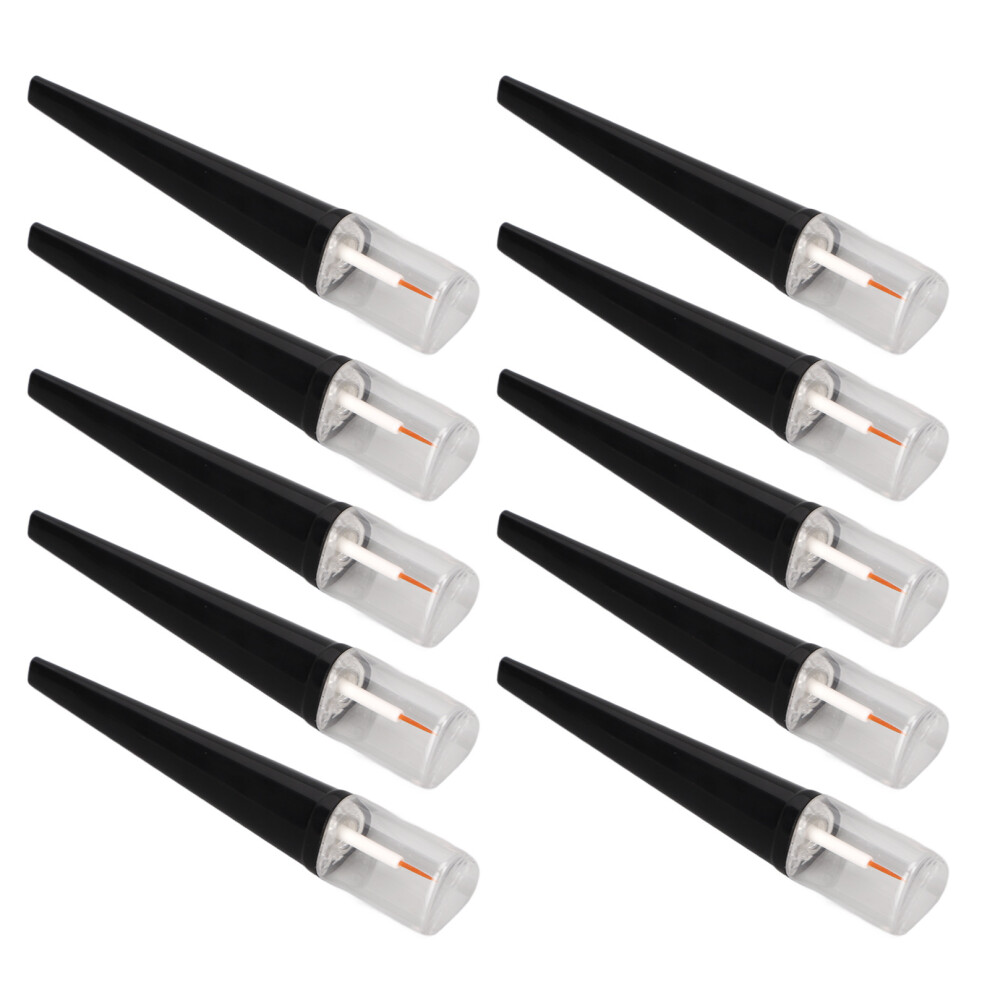 Black Empty 5Ml Eyelash Growth Bottles Transparent With Seals