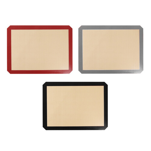 Efficiënte siliconen bakmat 16,5 x 11,6 inch professionele-Zwart 1